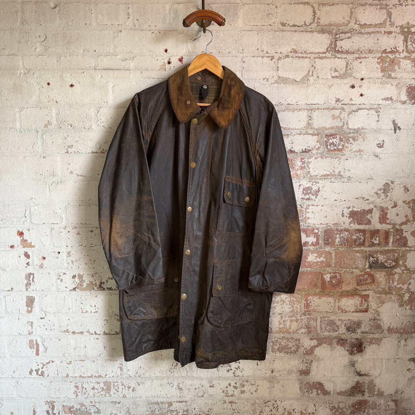 1960s Barbour Solway Zipper Yellow Label Jacket Coat