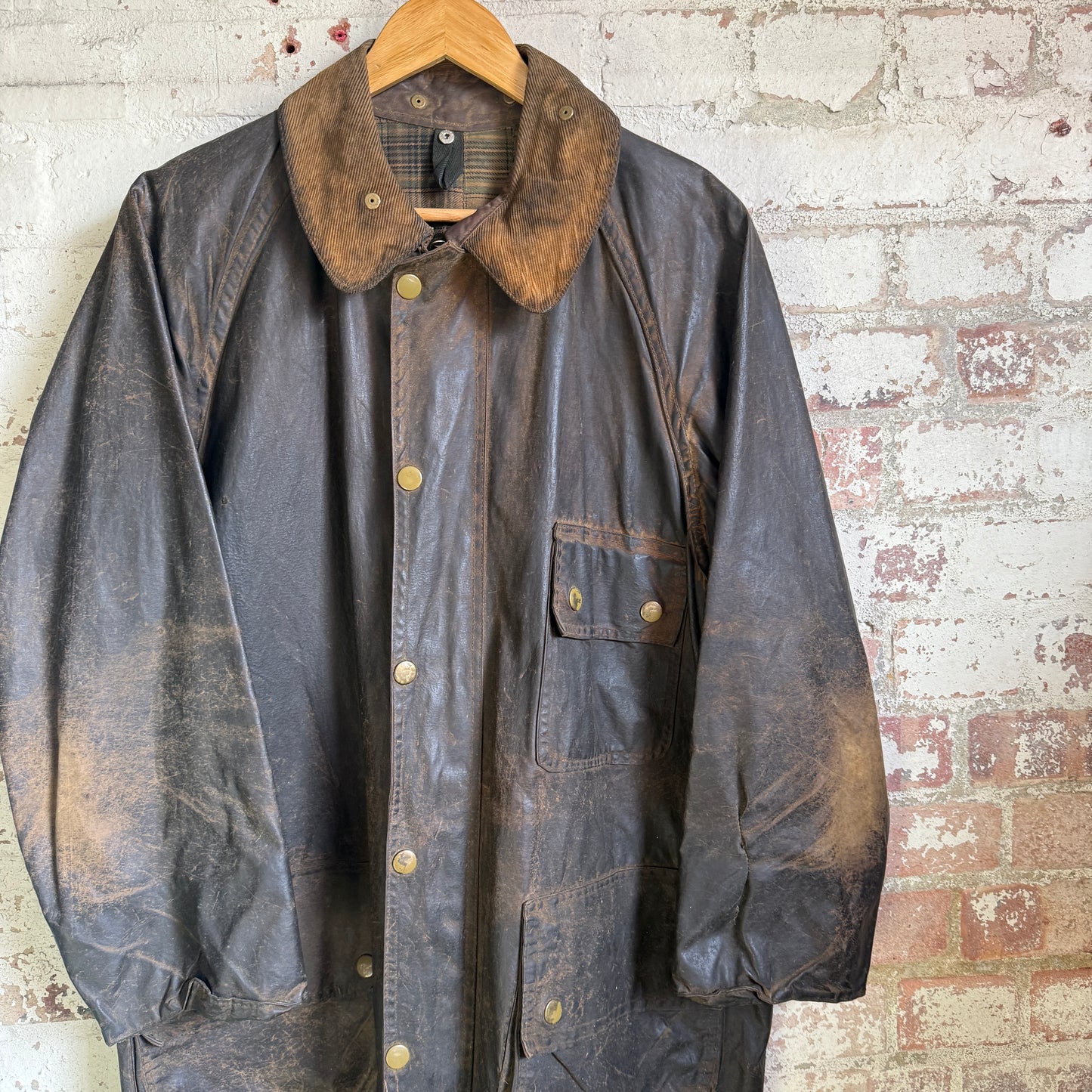 1960s Barbour Solway Zipper Yellow Label Jacket Coat