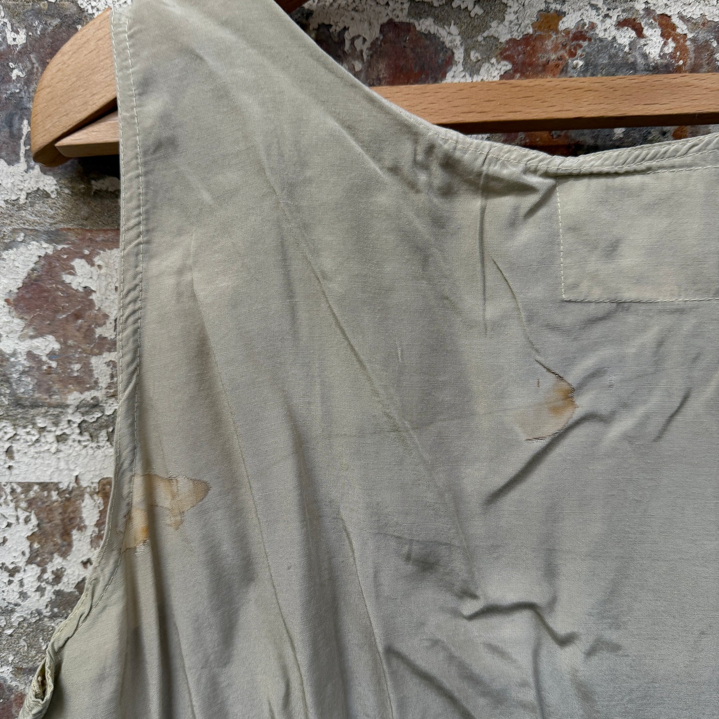 1970s Beige Silk 'Toy Girl' Blouse