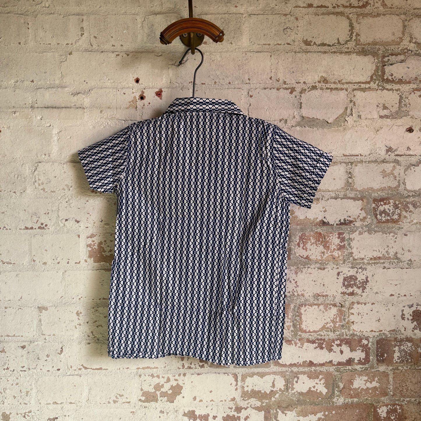 1960s Patterned British Leisure Shirt