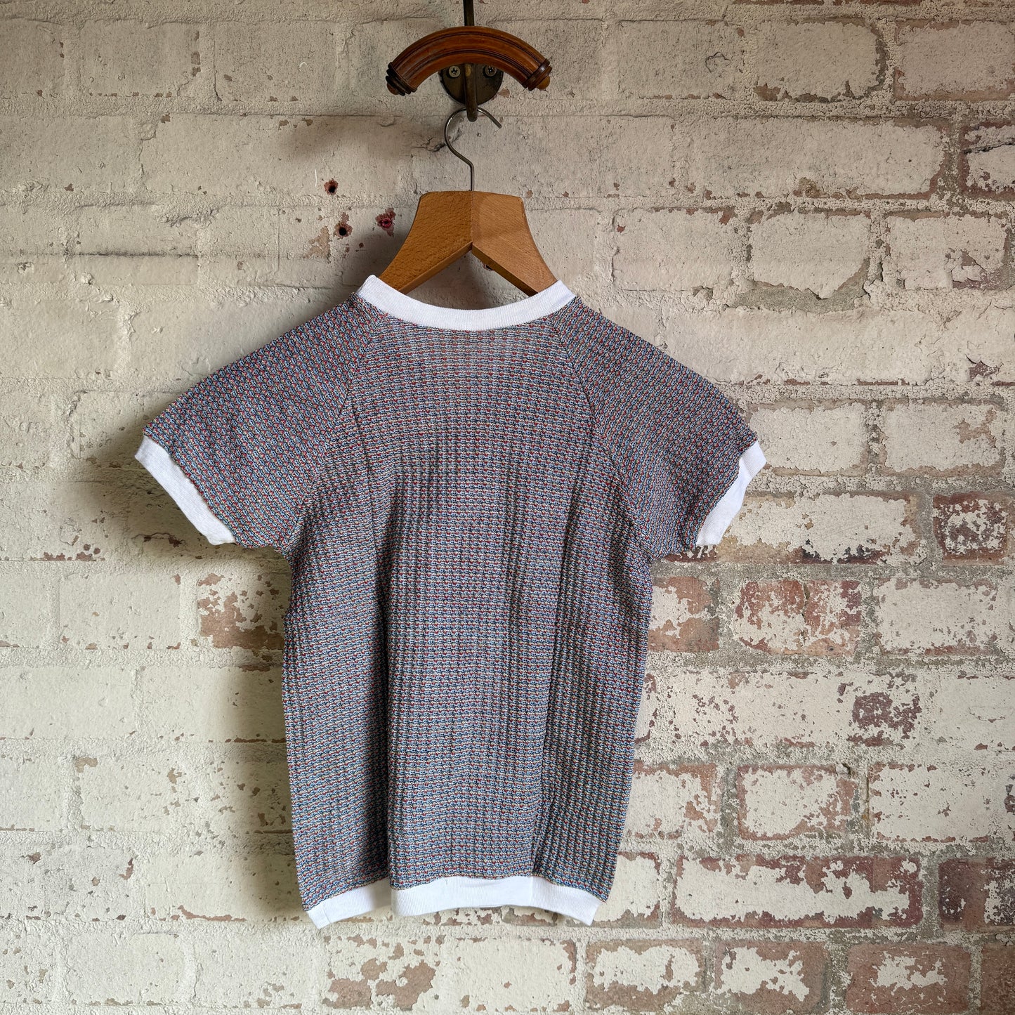 1970s Knitted Raglan T-Shirt