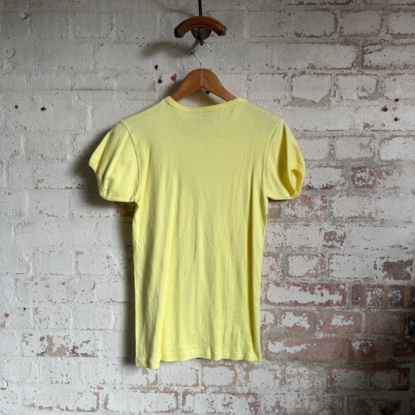 1970s Yellow Blank T-Shirt