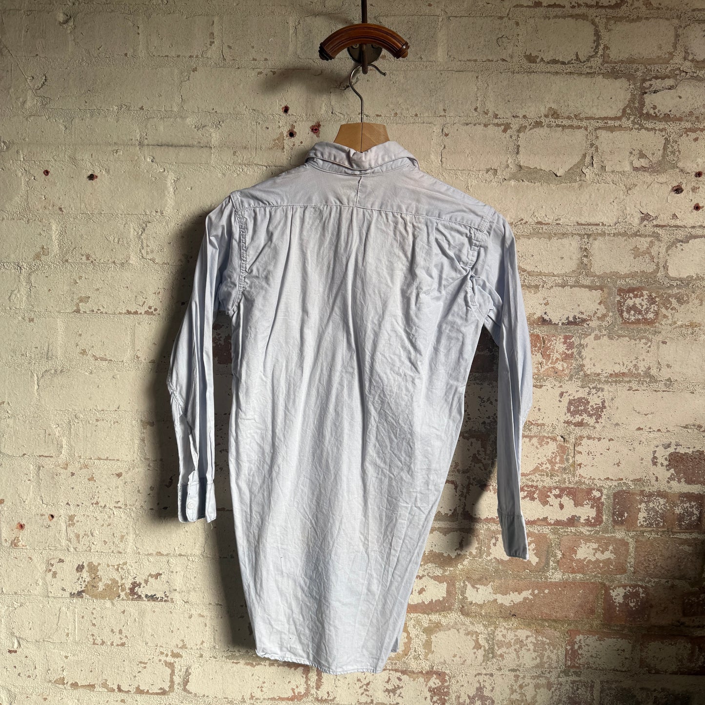 1960s Grey British Pullover Shirt