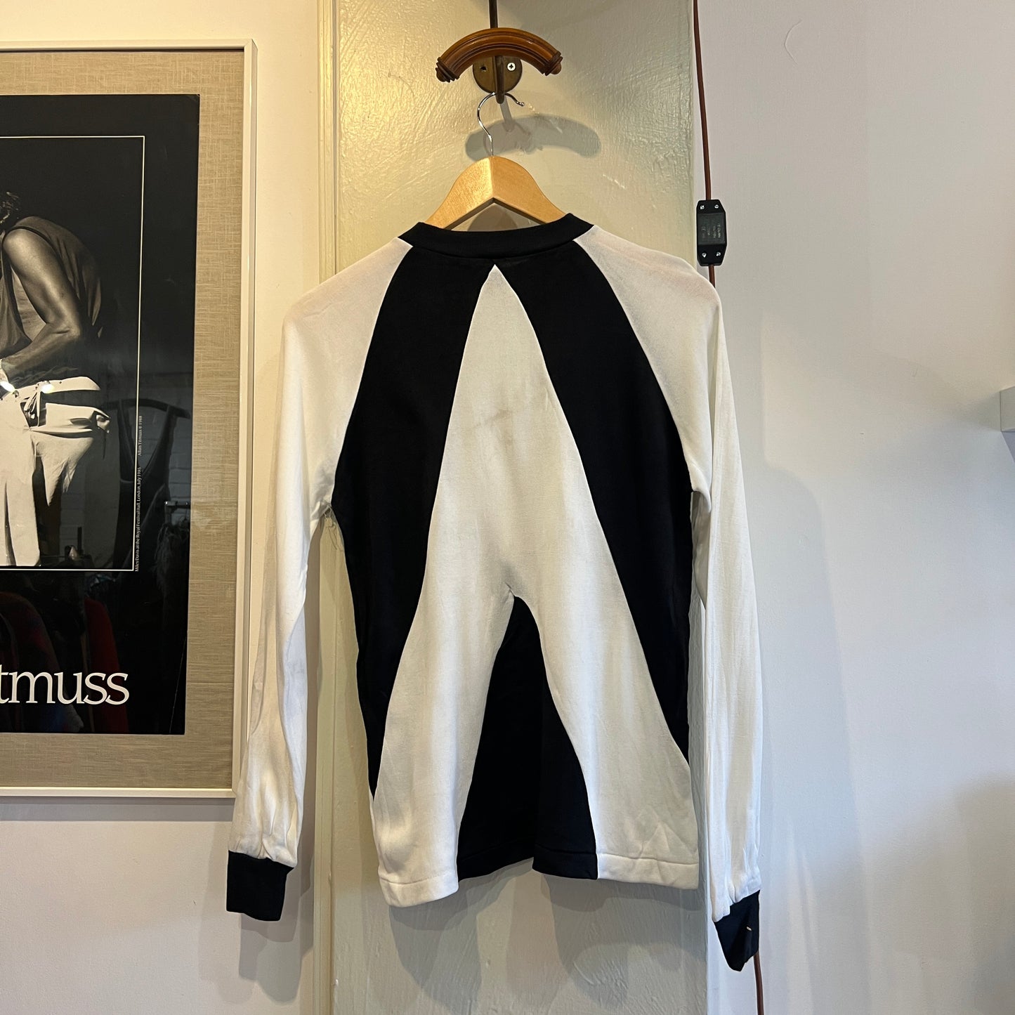 1970s Unusual Jockey Style Long Sleeve Top