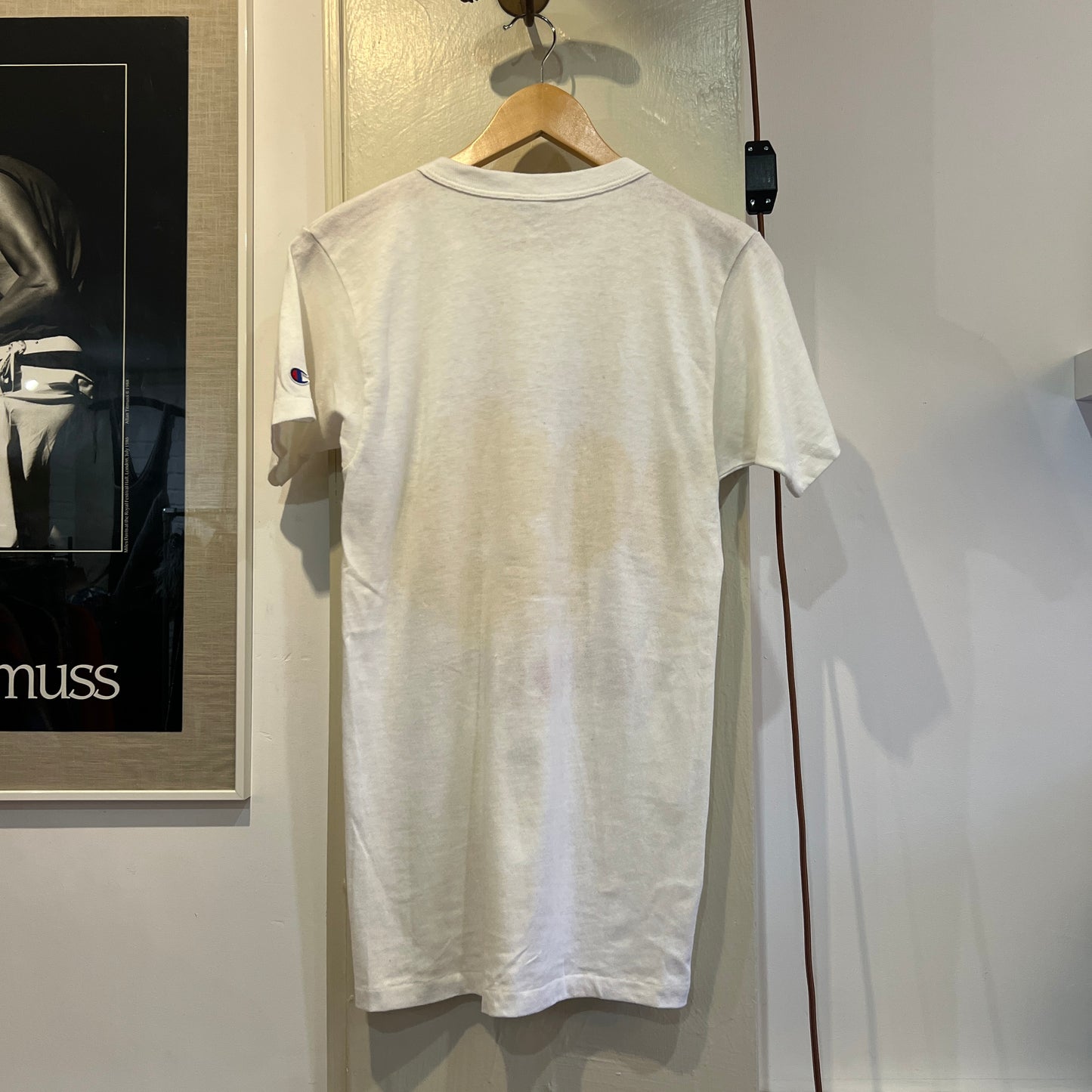 1970s White Disney Champion Graphic T-Shirt