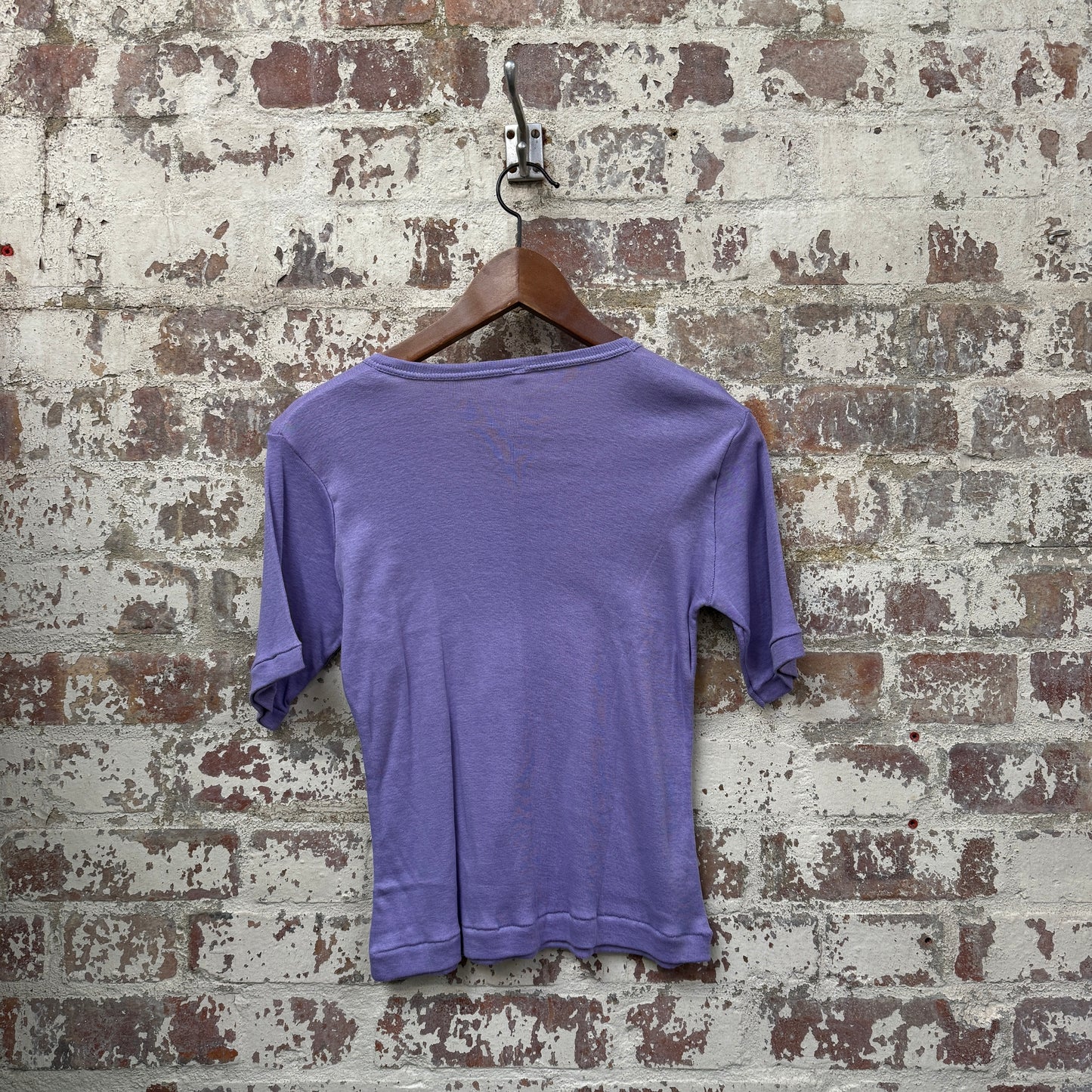 1970s Purple Blank Ringer T-Shirt