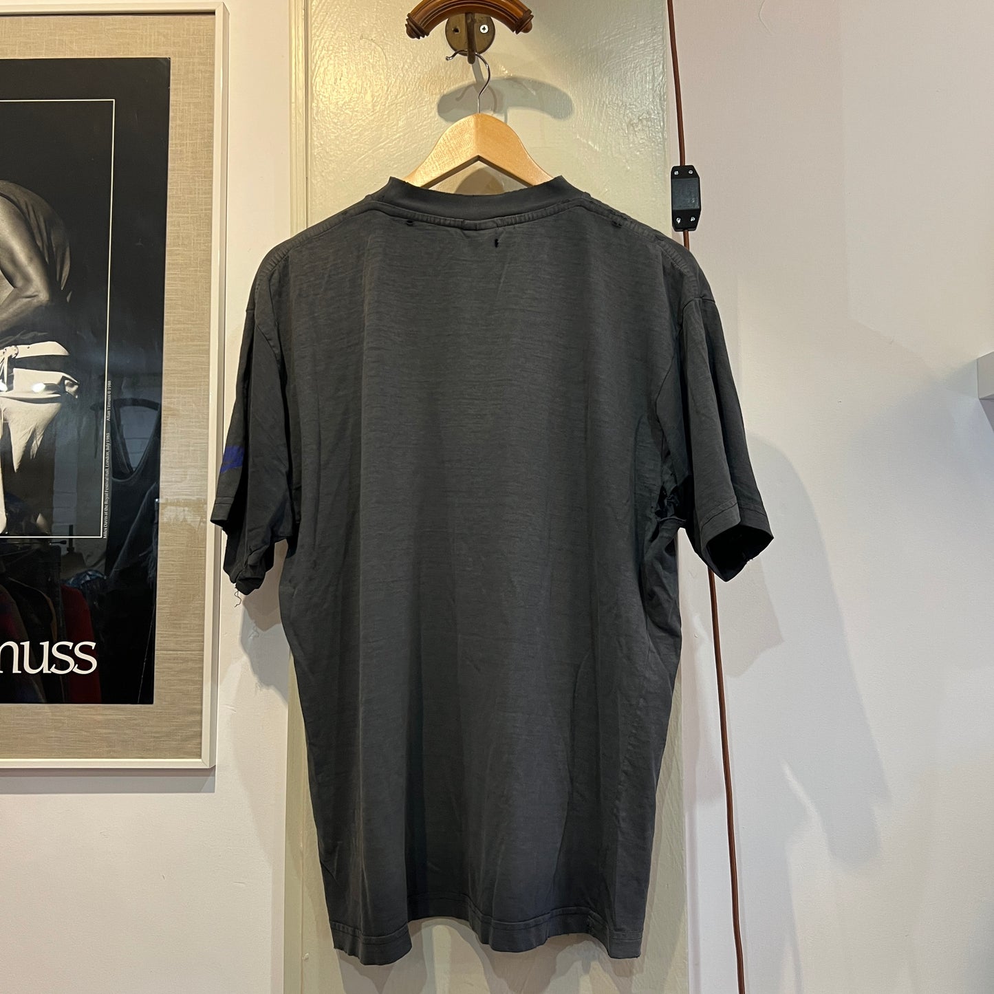 1980s Black Nike Jordan Distressed T-Shirt