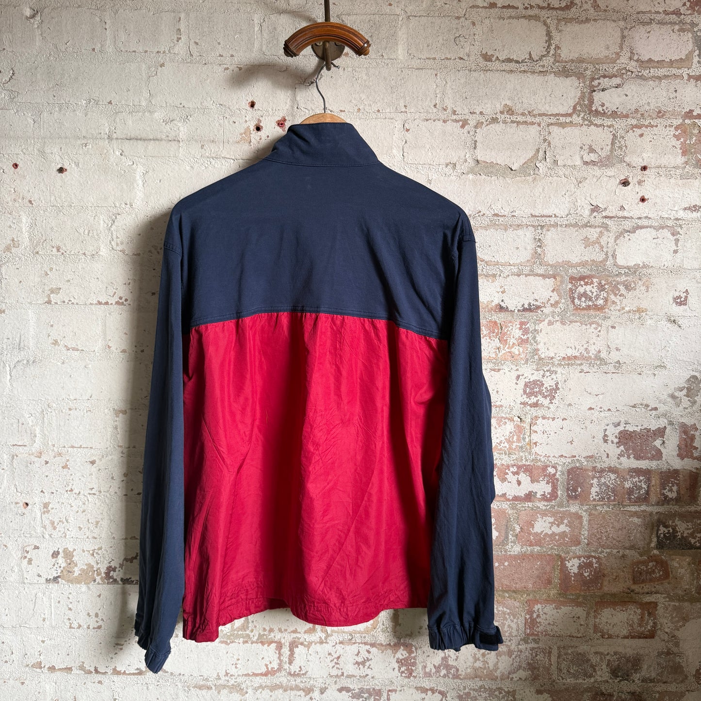 1990s Navy and Red Ralph Lauren Golf Jacket