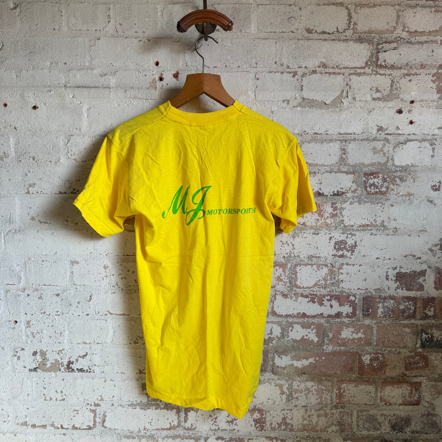1990s Yellow Graphic T-Shirt