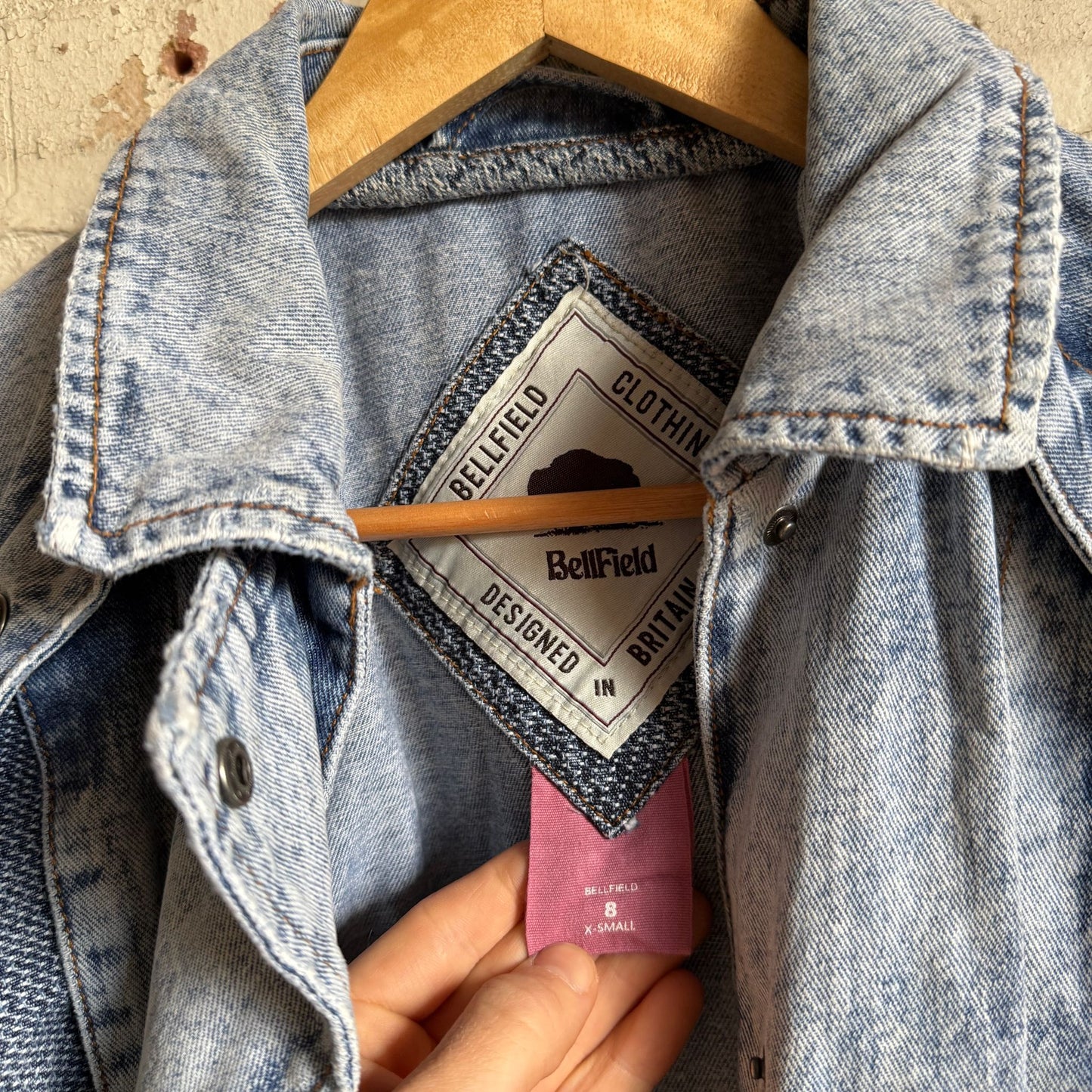 Vintage Denim Jacket Unusual Design