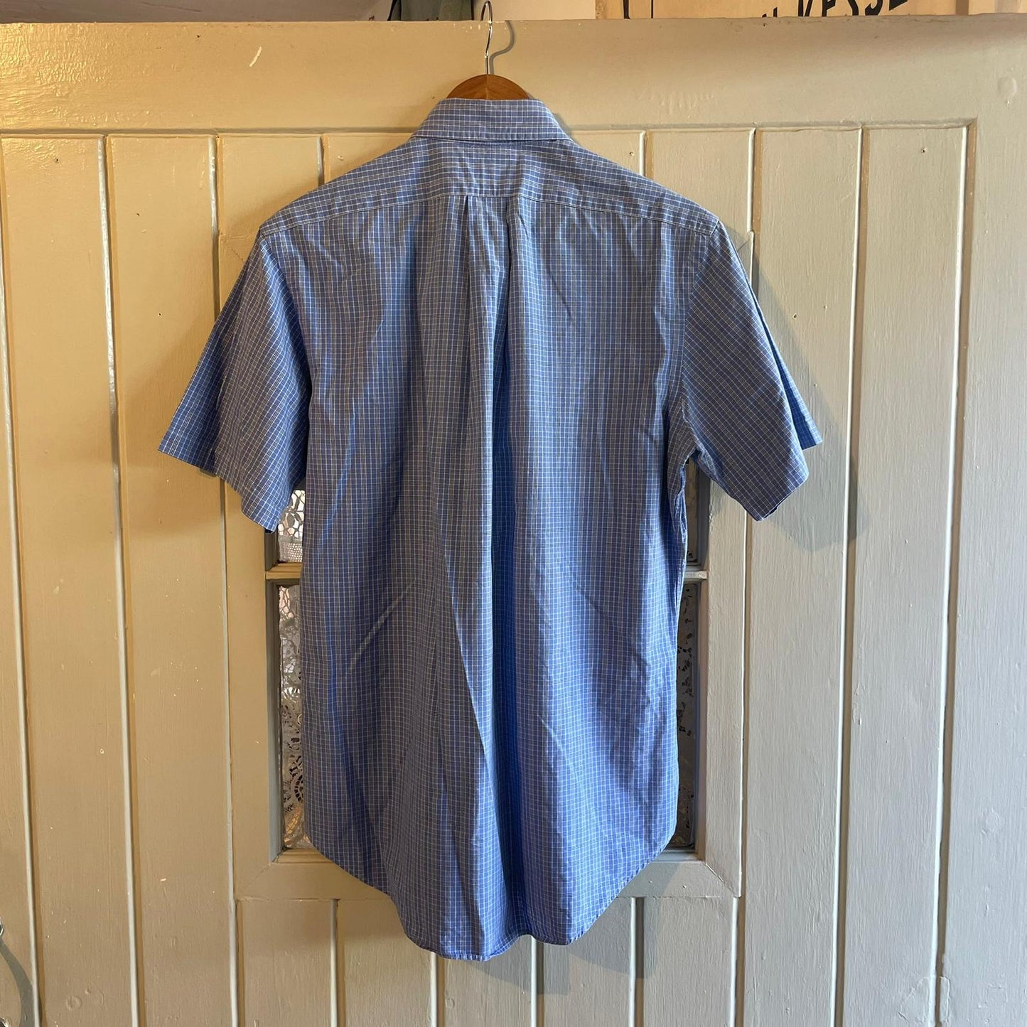 1990s Blue Checkered Ralph Lauren Shirt