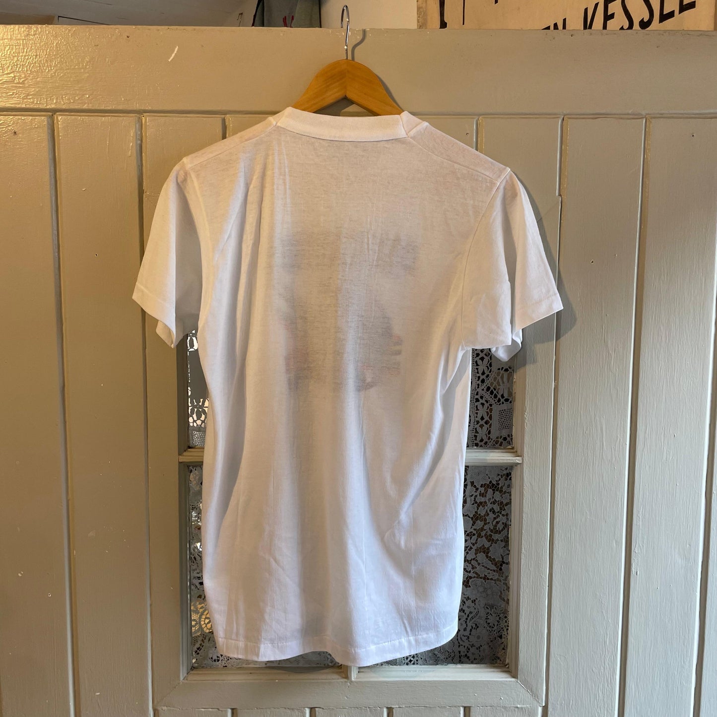 1980s White Graphic Farnborough International T-Shirt