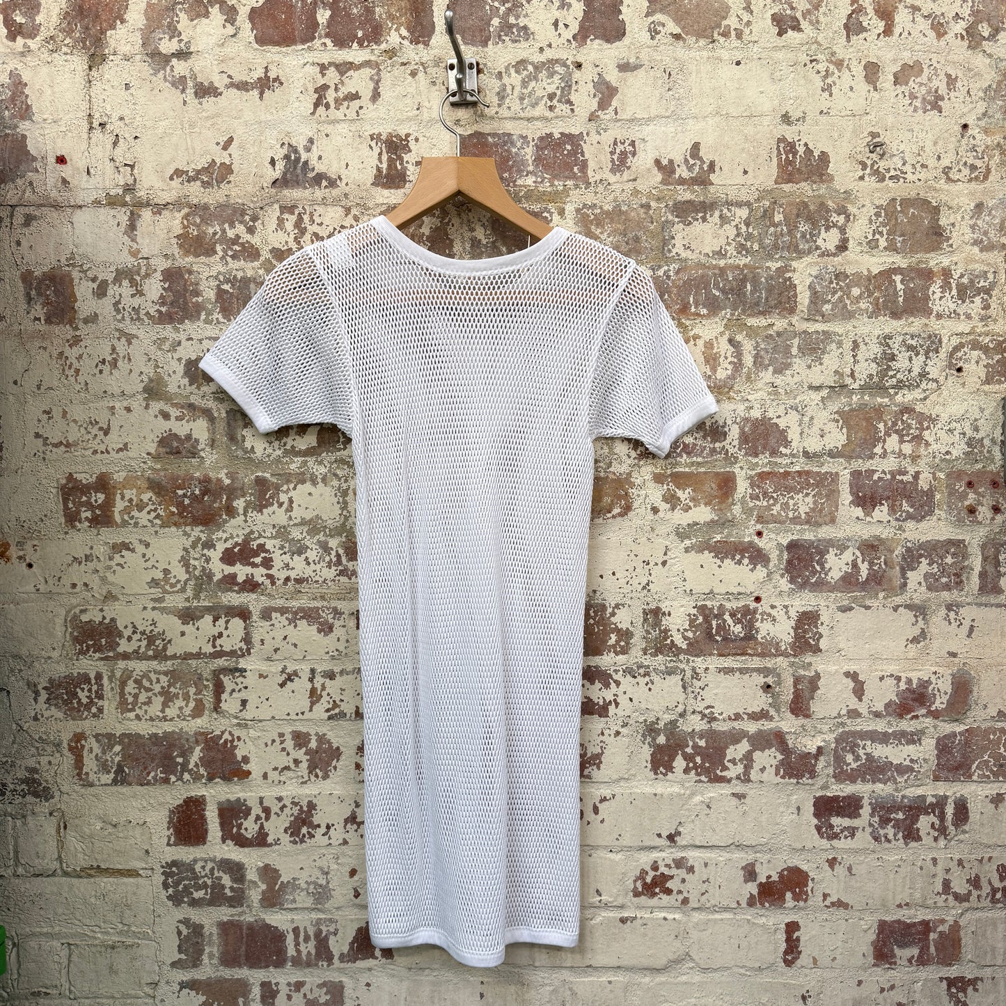 1970s White Netting T-Shirt