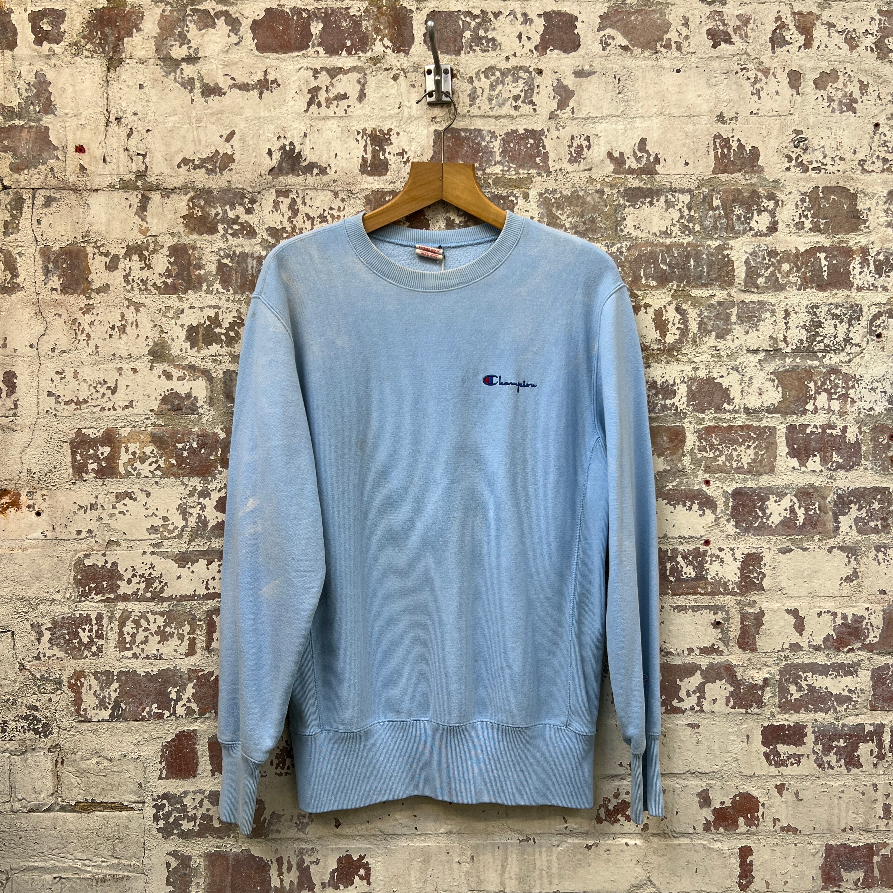 Vintage 1990s Blue Champion Reverse Weave Sweatshirt – Simply