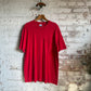 1990s Red Blank Pocket T-shirt