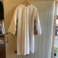 1930s unusual White cotton workwear Dress