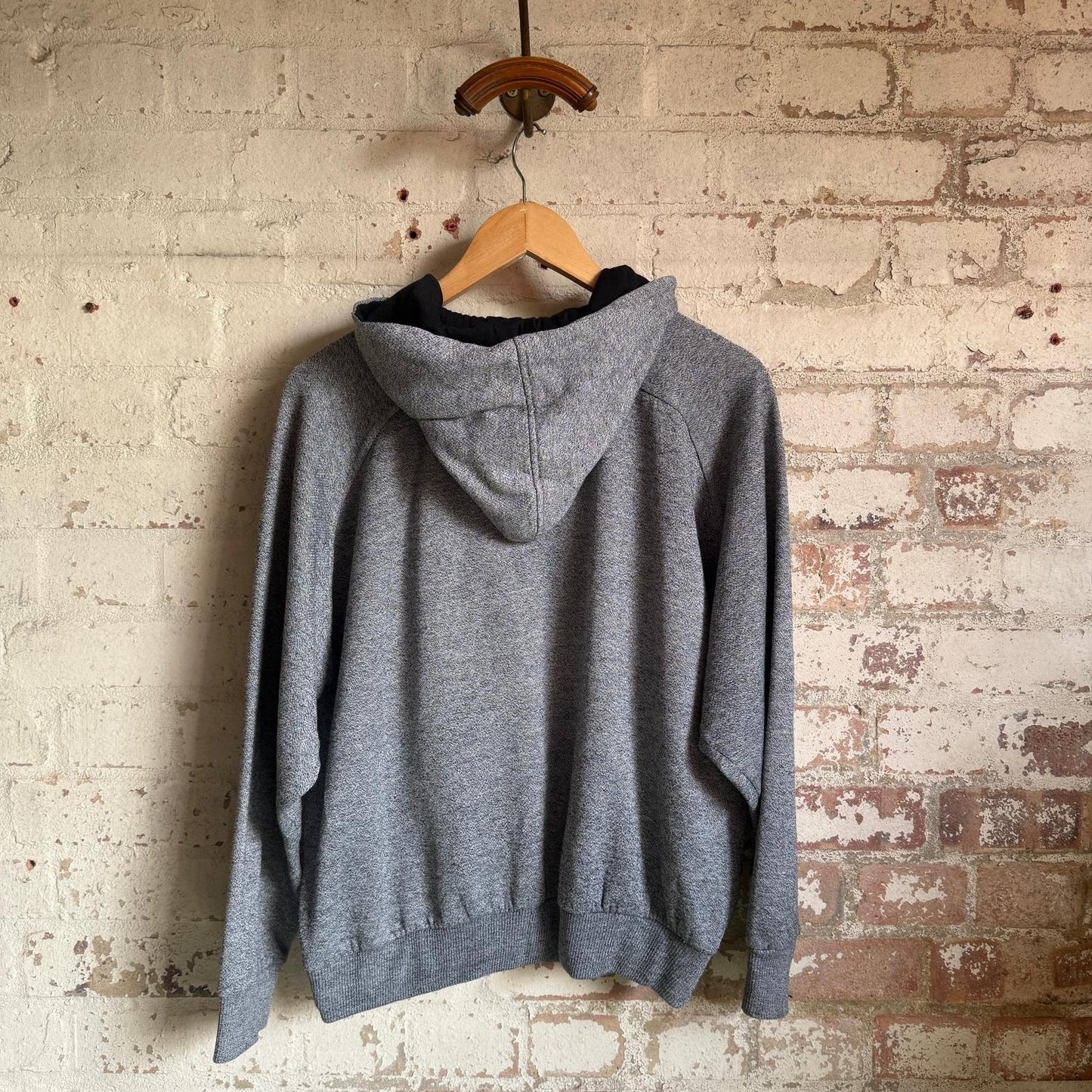 1990s Grey Reebok Gym Sweatshirt Hoodie