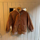 1970s Brown Corduroy Sheepskin Lined Jacket
