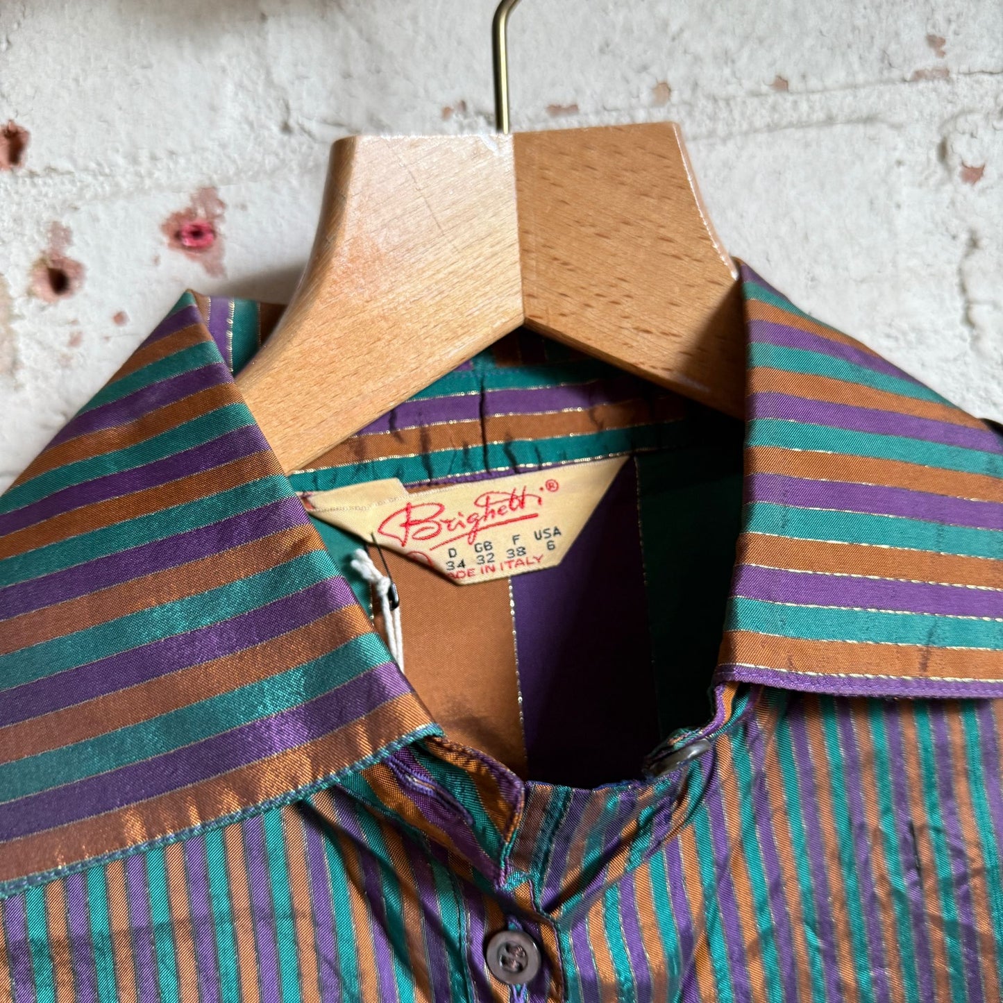 1970s Multicoloured Striped Shirt