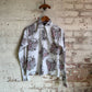 1970s Graphic Dagger Collar Long Sleeve Shirt