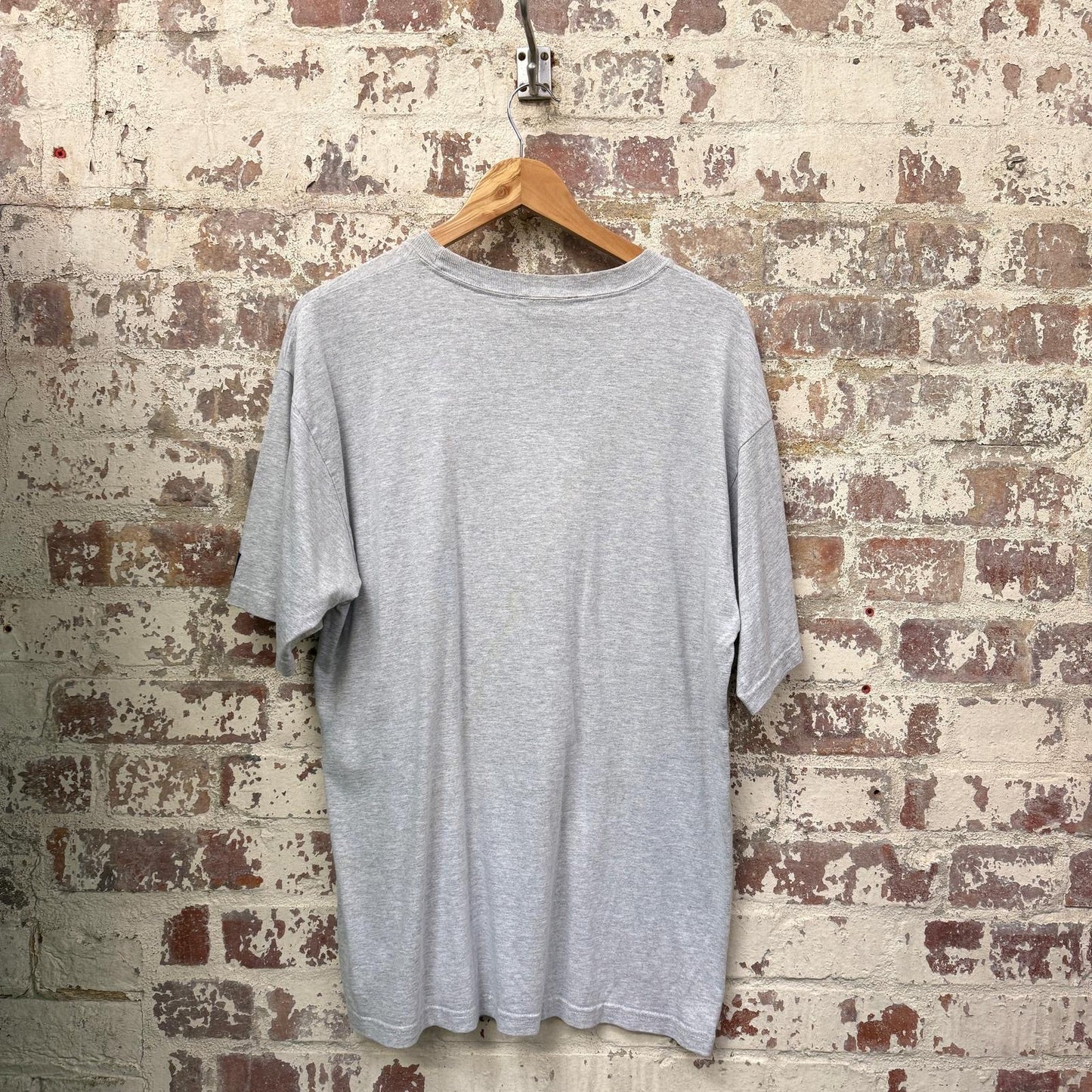 1990s Grey Bupa Great North Run print T-Shirt