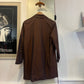 1960s Brown British Mac Jacket