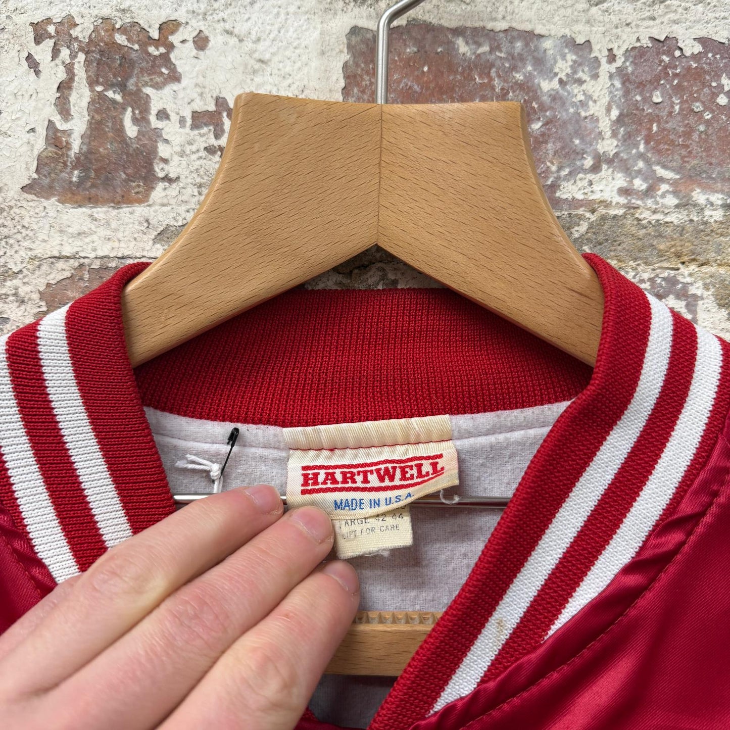 1980s Red U of L College Bomber Jacket