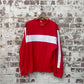 vintage 1970s 1980s Red long sleeve Football Template Shirt Top