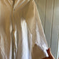 1930s unusual White cotton workwear Dress