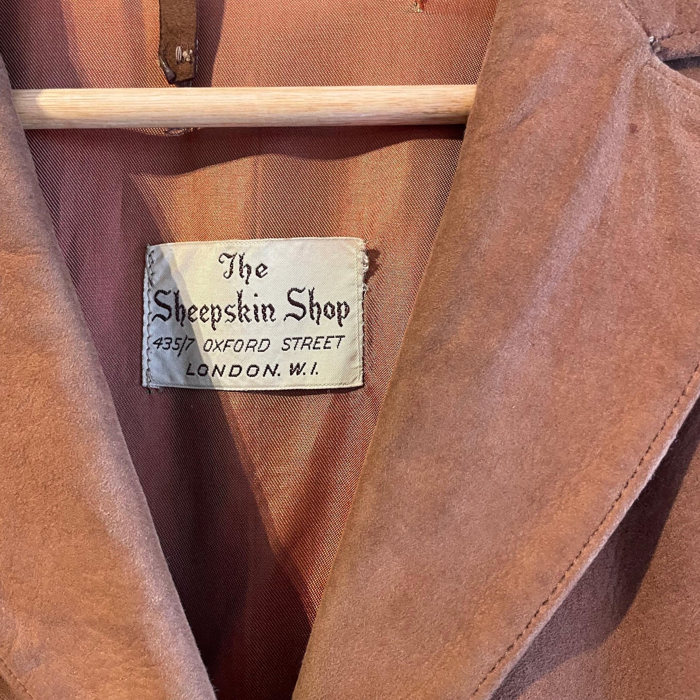 1960s Brown Suede Blazer Jacket Coat