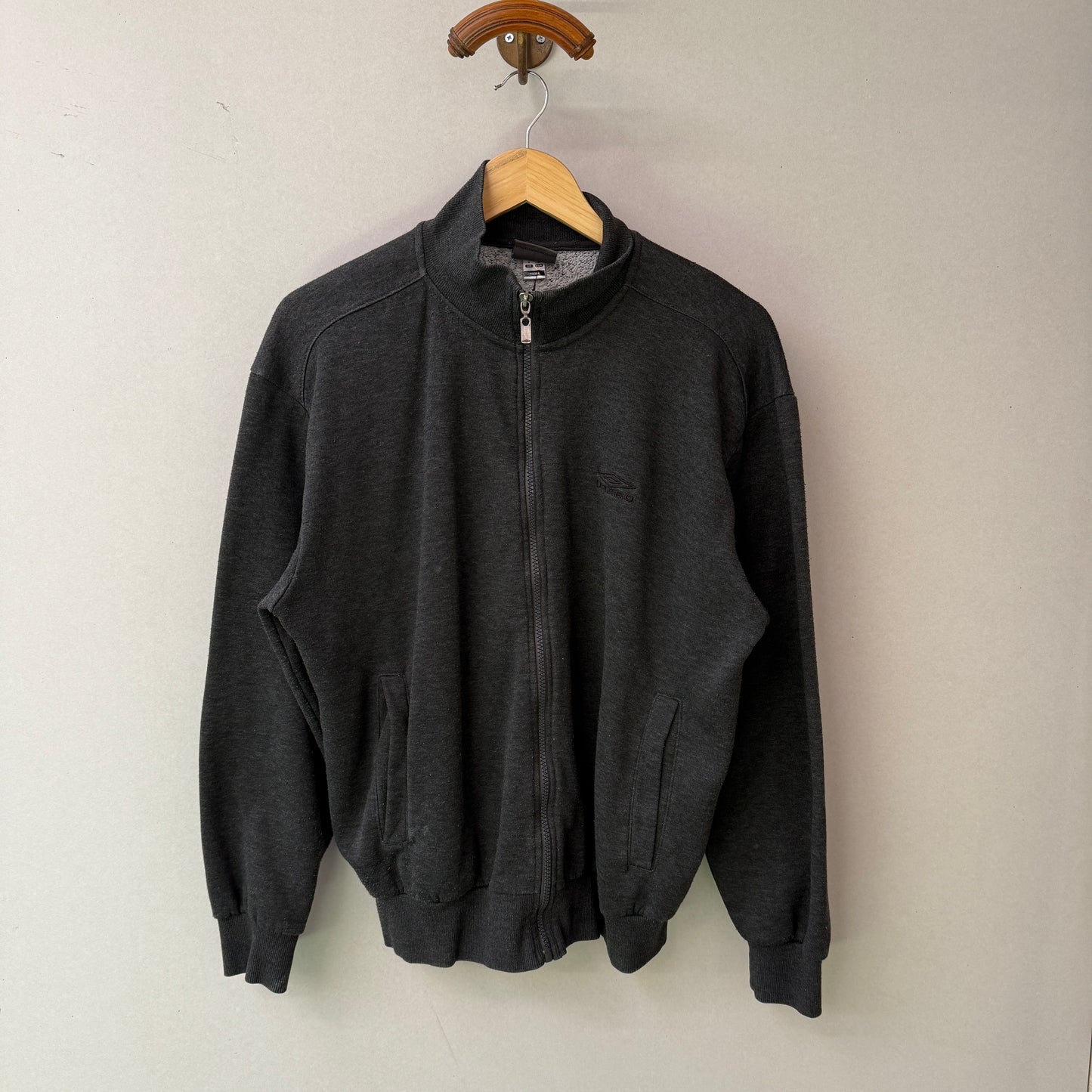 Dark Grey Umbro Zip Sweatshirt