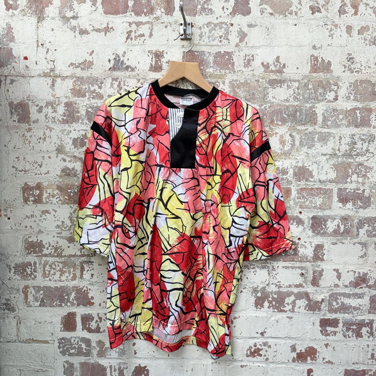 1990s Red Spall Unusual Sports T-shirt