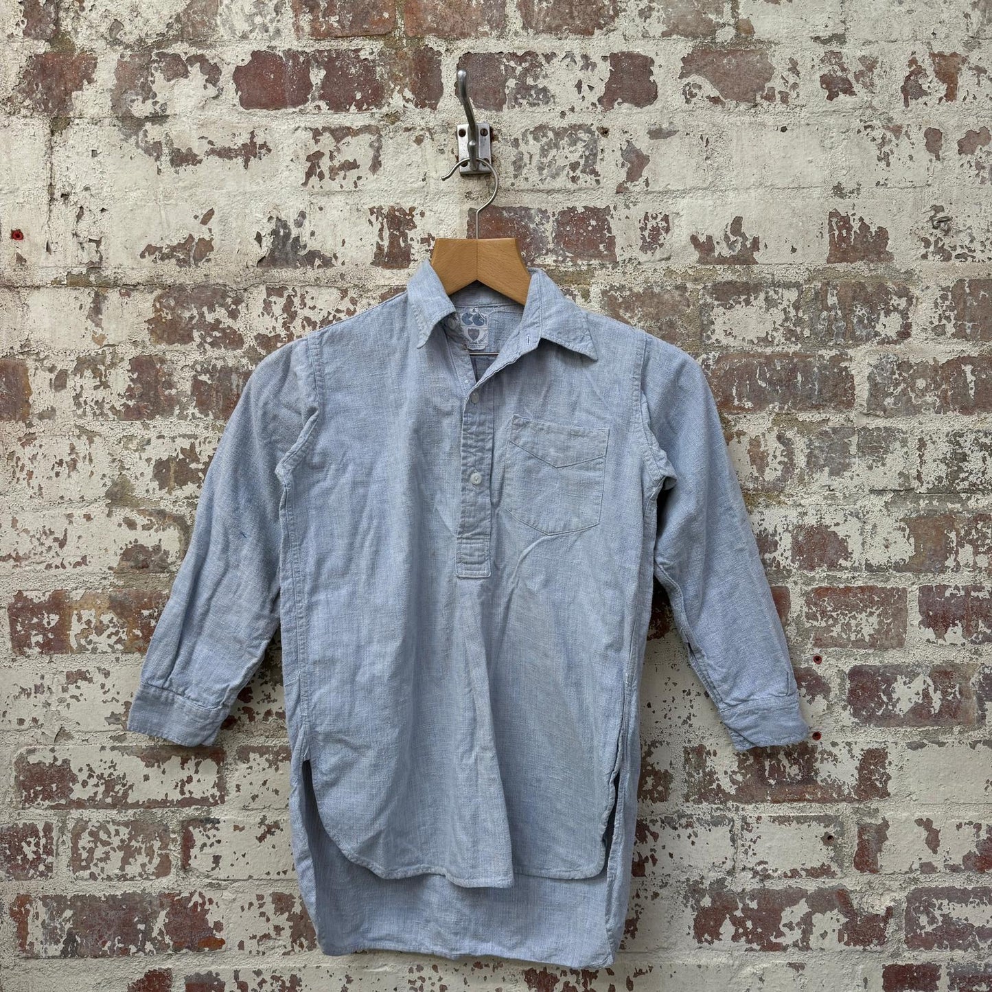 1940s Blue CC41 Button Up Shirt