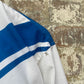 vintage 1980s White and Blue Puma Track Top zip up jacket