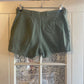 1960s Green Dutch Military Khaki Drill Shorts