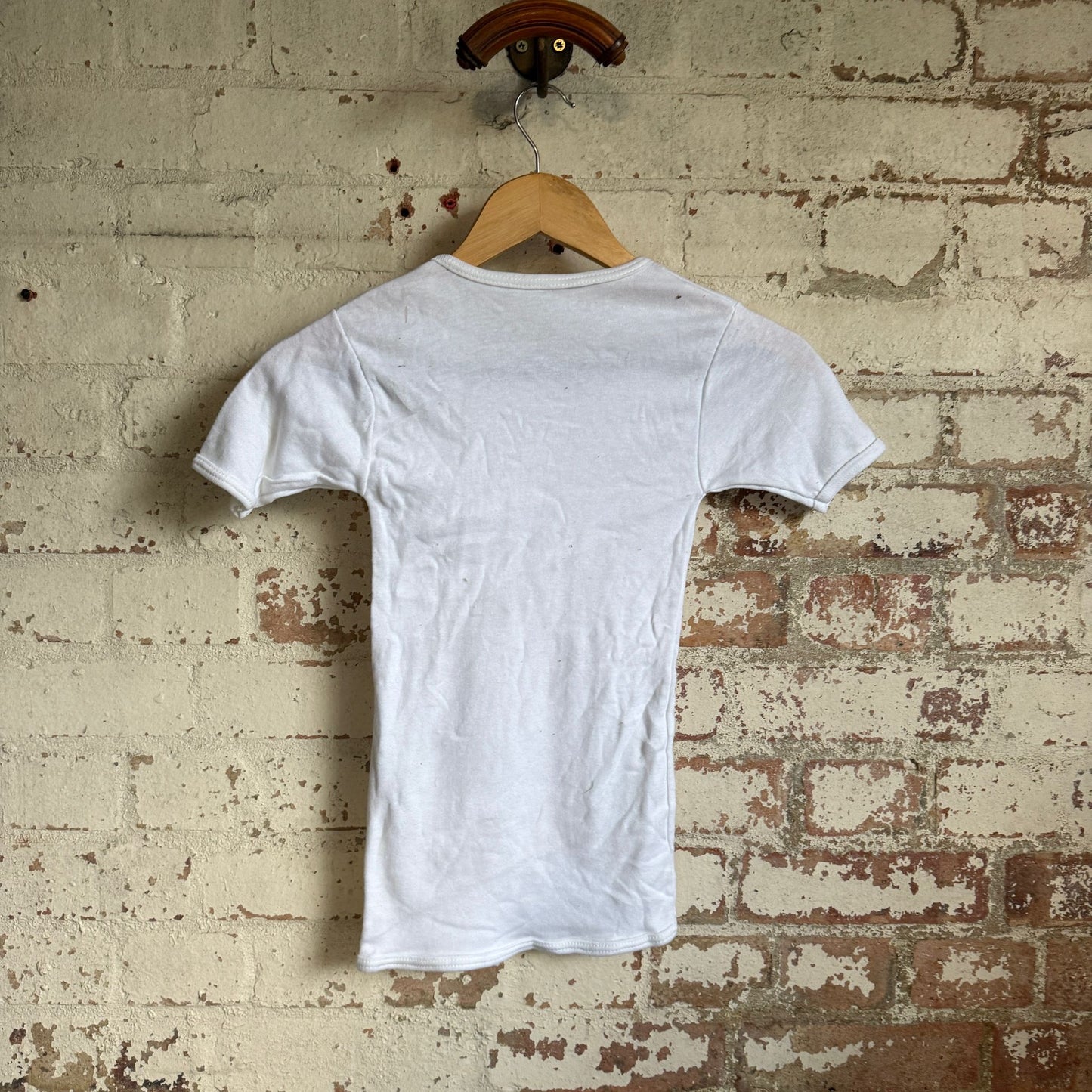 1970s Blank White T-shirt