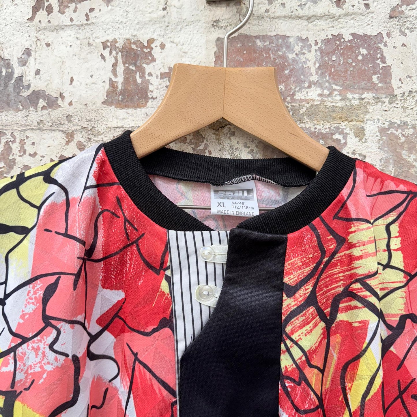 1990s Red Spall Unusual Sports T-shirt