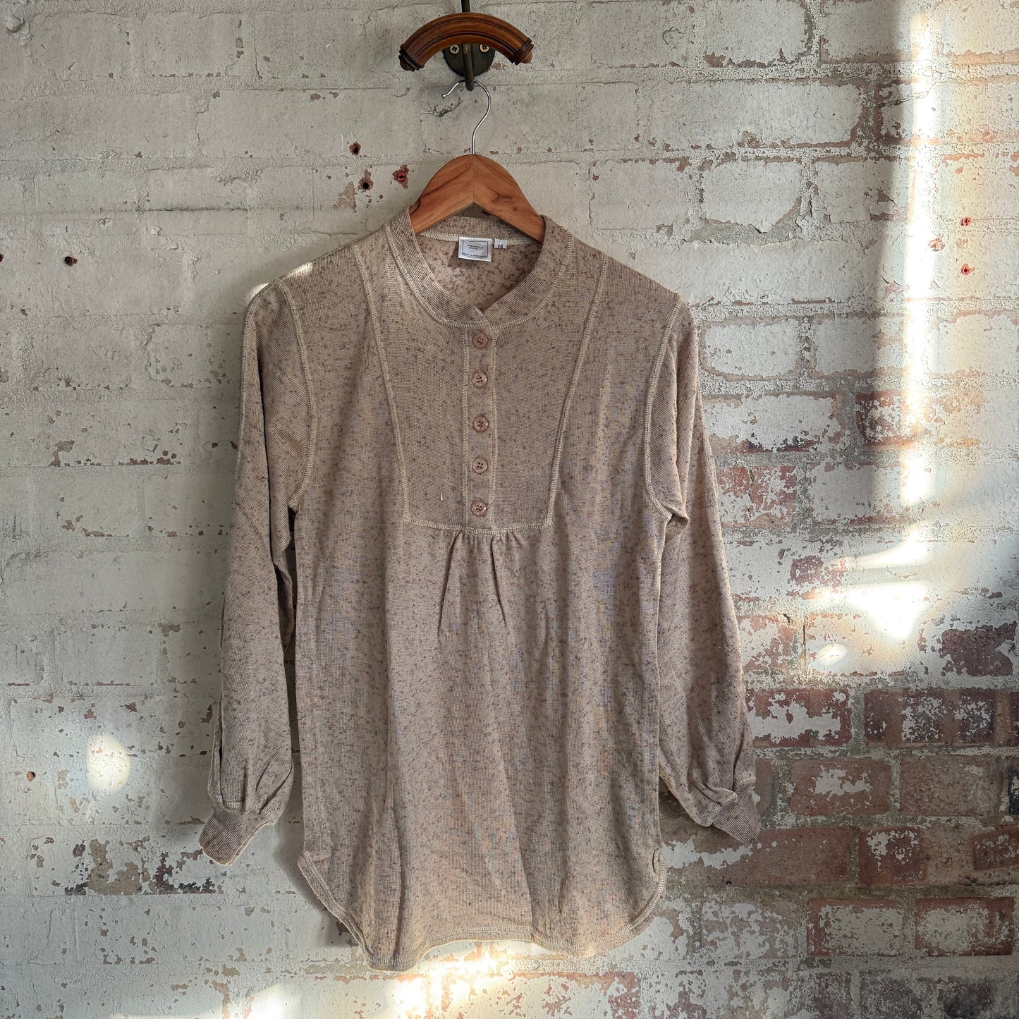 1980s Specked Knitted blouse jumper