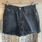 1990s Black levis Denim Shorts