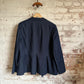 1990s Y2K Denim Dorothy Perkins Navy Blazer Jacket