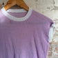 1970s Purple Cotton Knitted T-Shirt