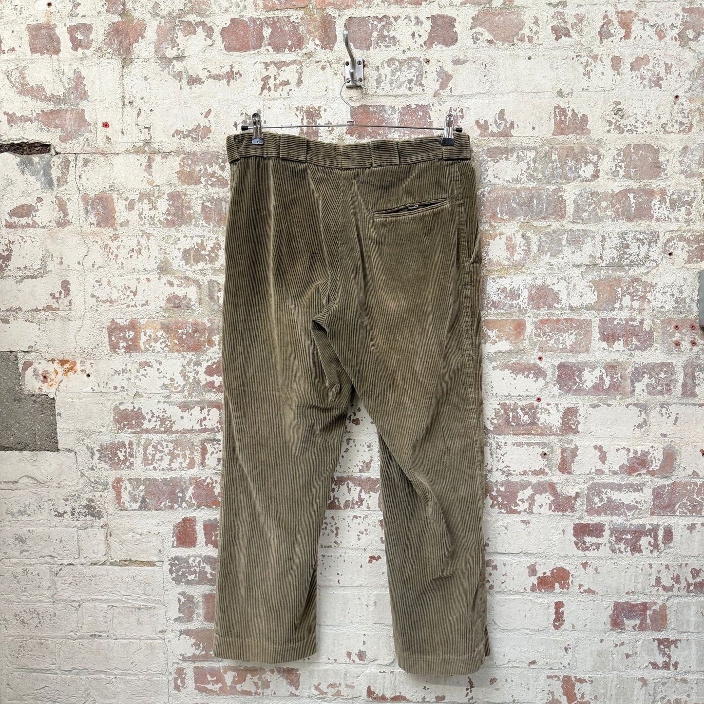 1980s Olive Green Barbour Corduroy Trousers