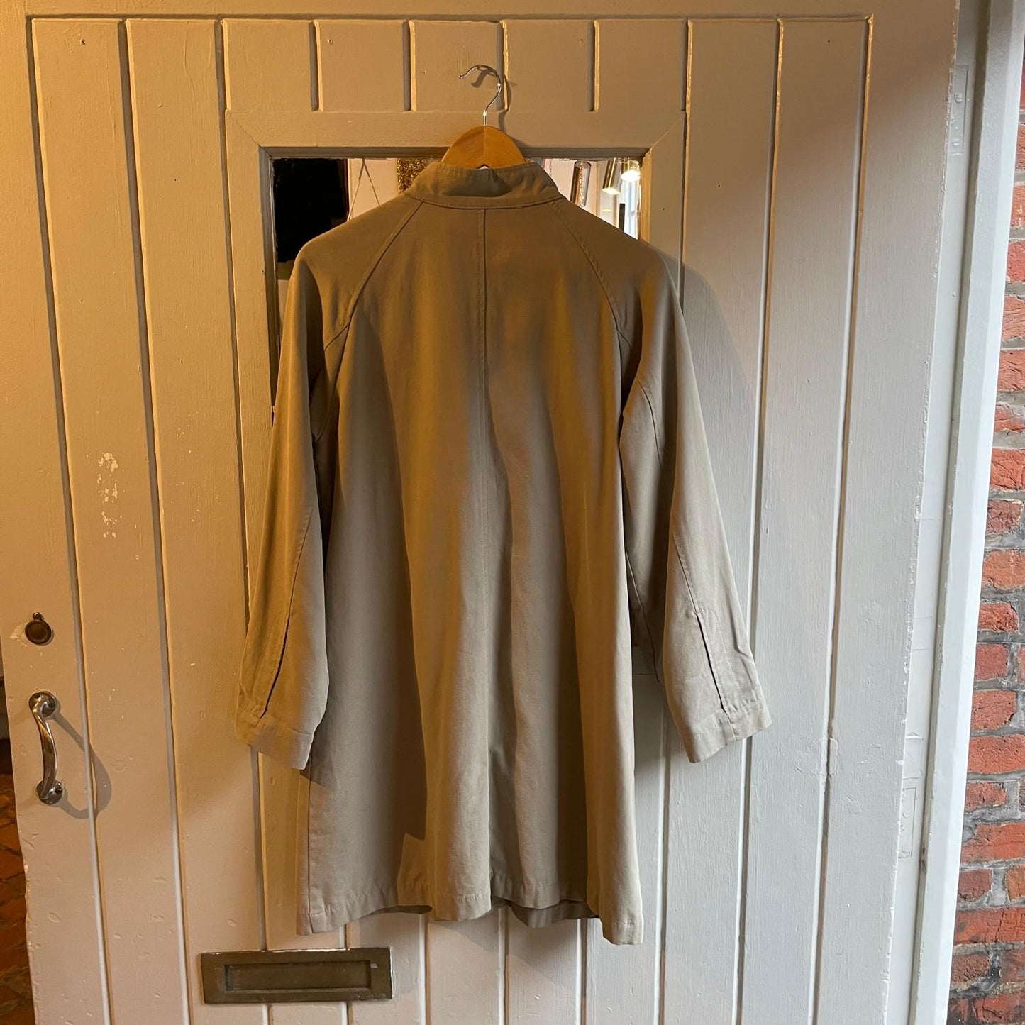 1990s Beige New man Design Cotton Jacket