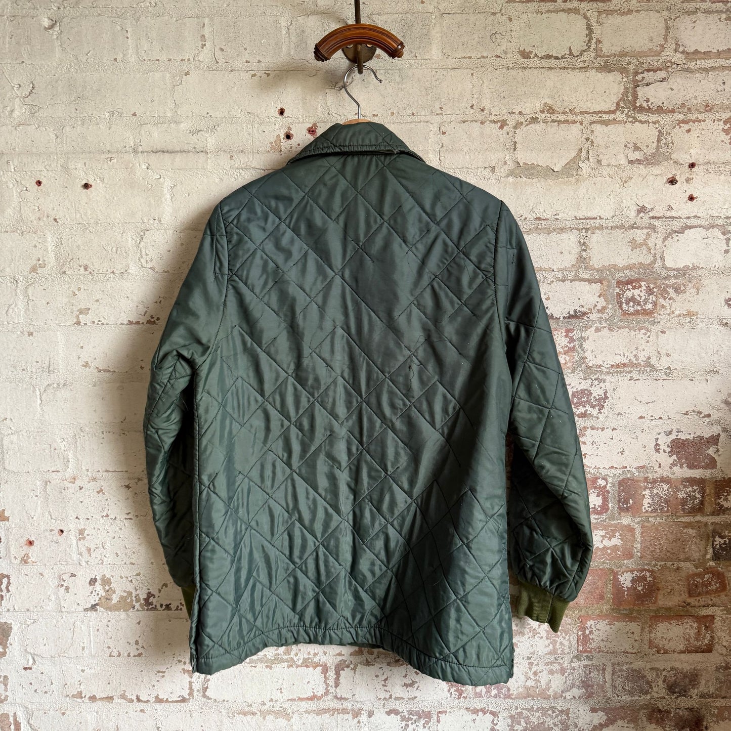 1980s Green Padded Jacket