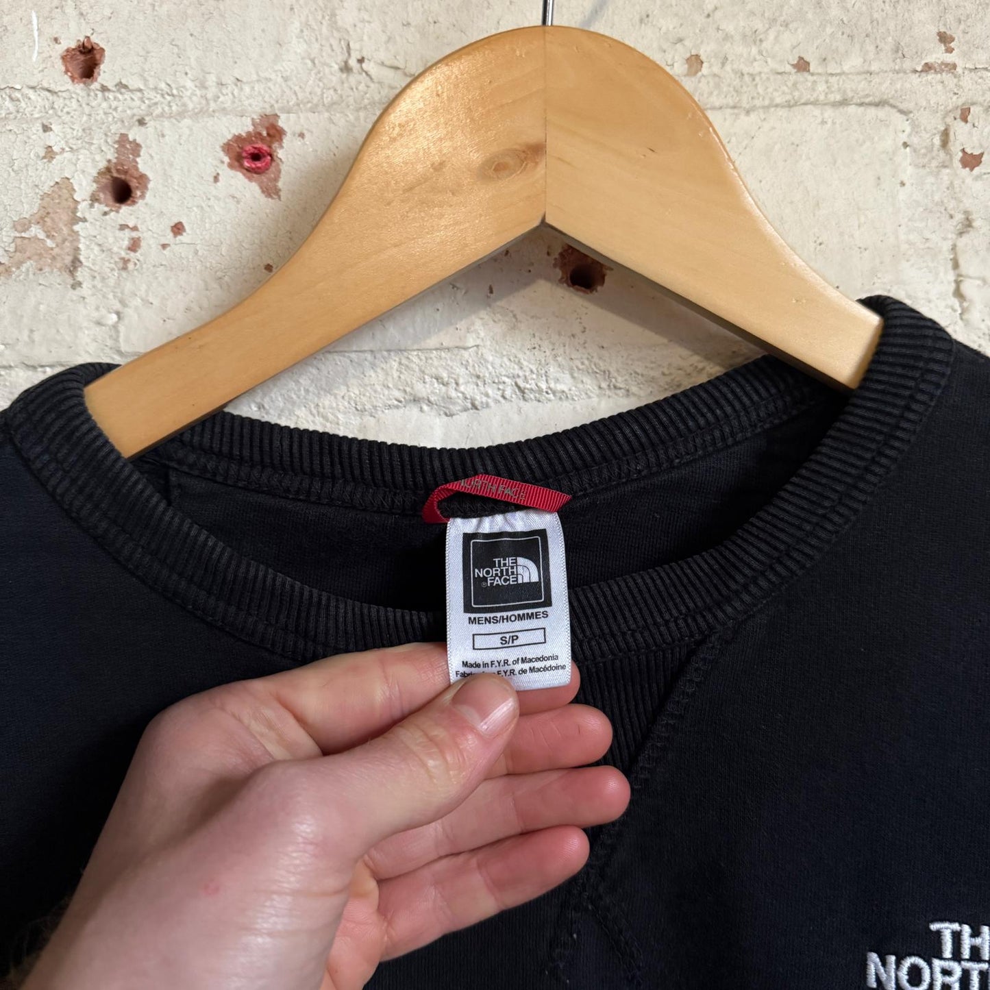 2000s Black North Face Jumper Sweatshirt