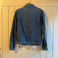 1970s Blue Denim Zip Trucker Jacket