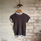 1960s 1970s Knitted Ringer T-Shirt