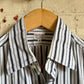 1950s British Striped Formal Shirt