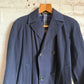 1940s Navy Gaberdine Rain Mac Jacket Coat