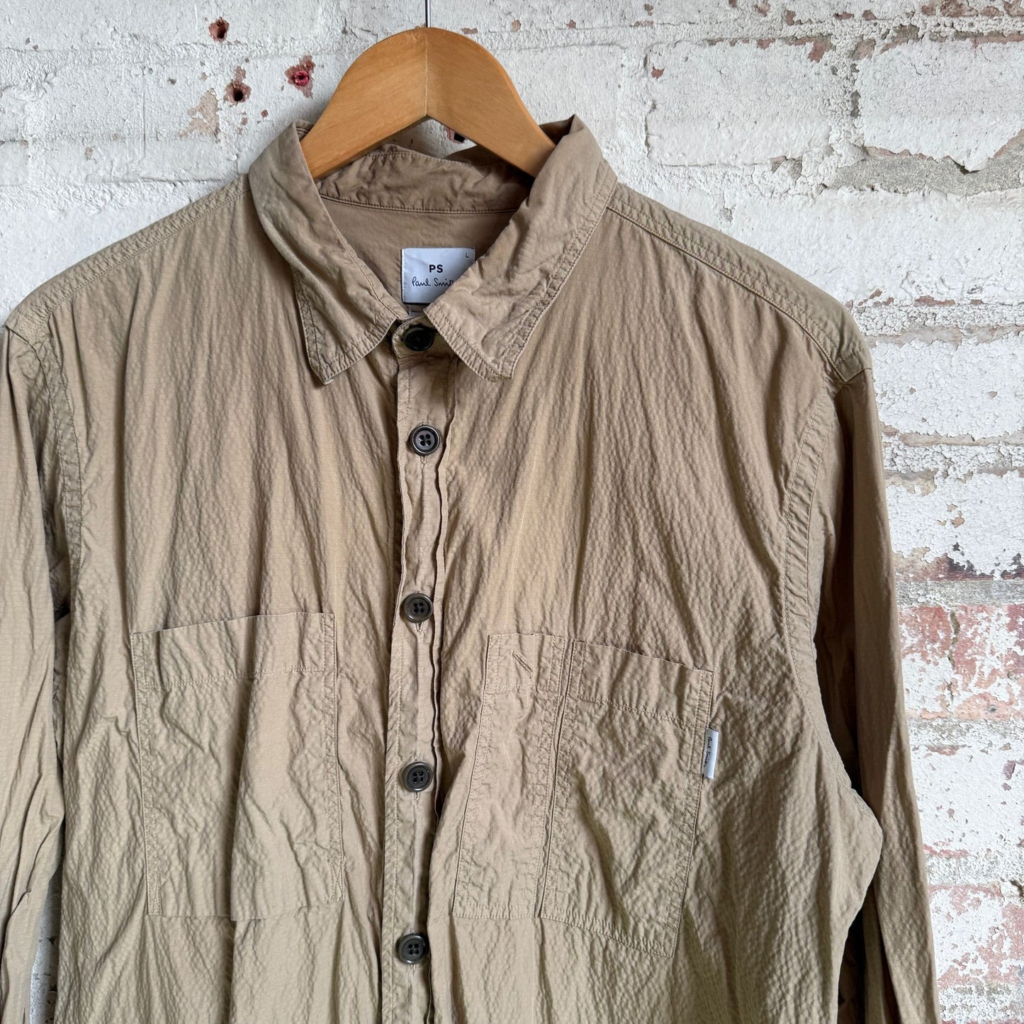 Beige Paul Smith Button Down Shirt